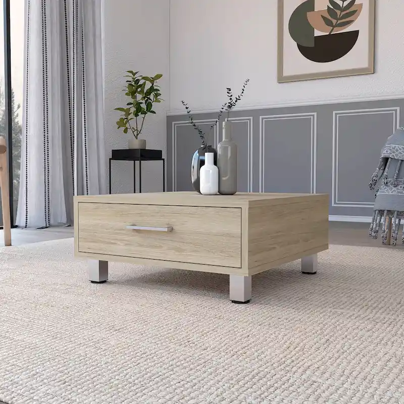 FM Furniture Myers 10-inch Tall Coffee Table