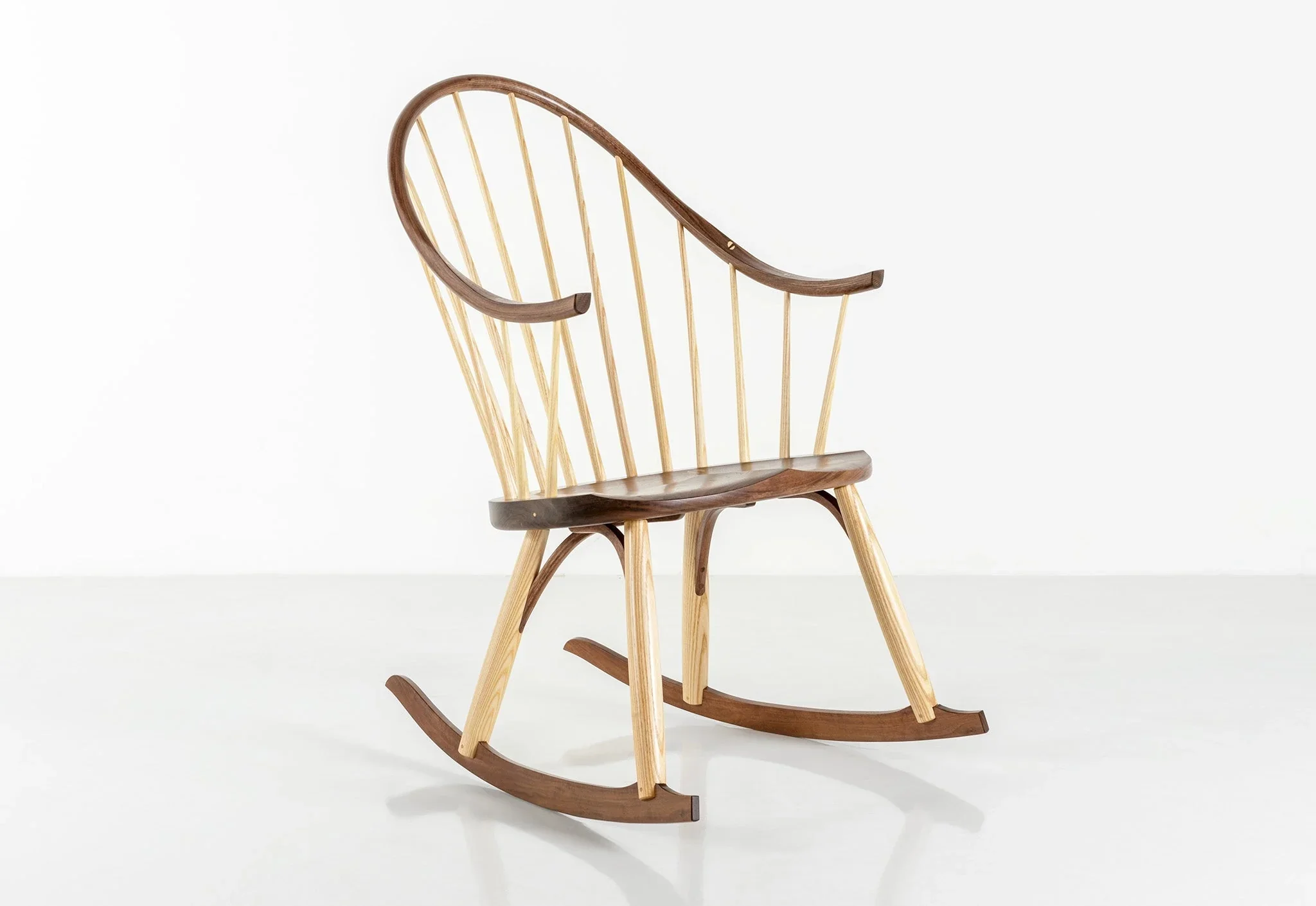 Continuous Arm Rocker - Adapted from our iconic this iteration, in rocker form is designed and crafted to last