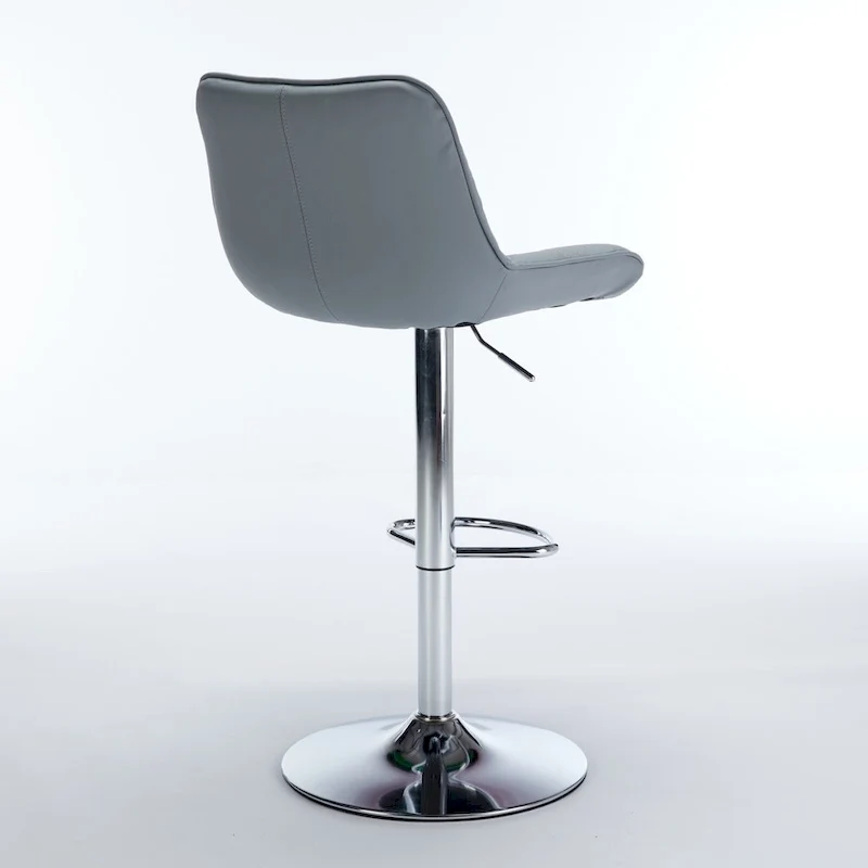 Swivel Bar Stools Set of 2, Tall Bar Stool Chairs with with Back, Kitchen Island Chairs with Upholstered Counter
