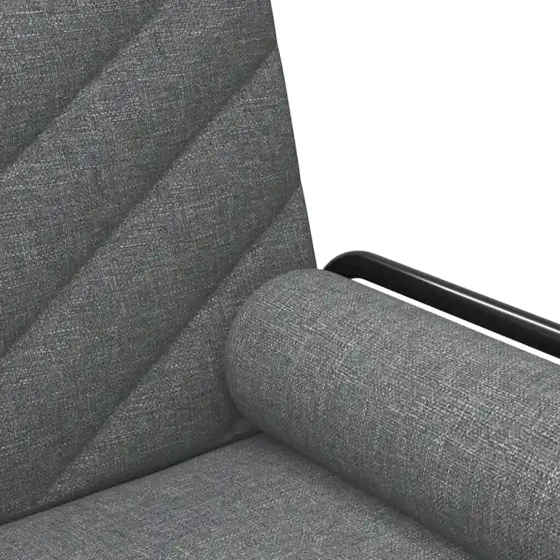 vidaXL Sleeper Sofa with Armrests Sofa Couch Recliner Chair Loveseat Fabric - 80.7 x 35 x 27.6