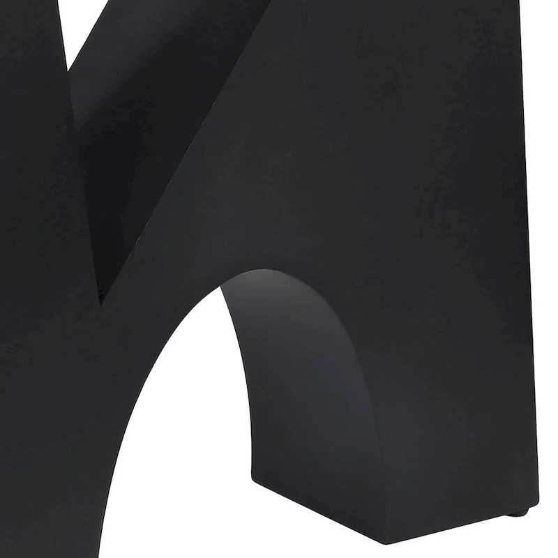 Noele Modern Black 48-inch Glasstop Console Table by Furniture of America