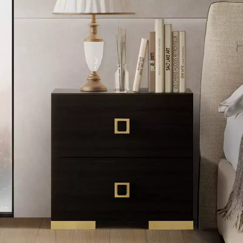 ChaletPosh 2-Drawer Nightstand