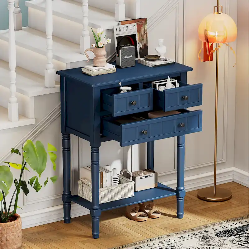 Narrow Console Table Slim Sofa Table