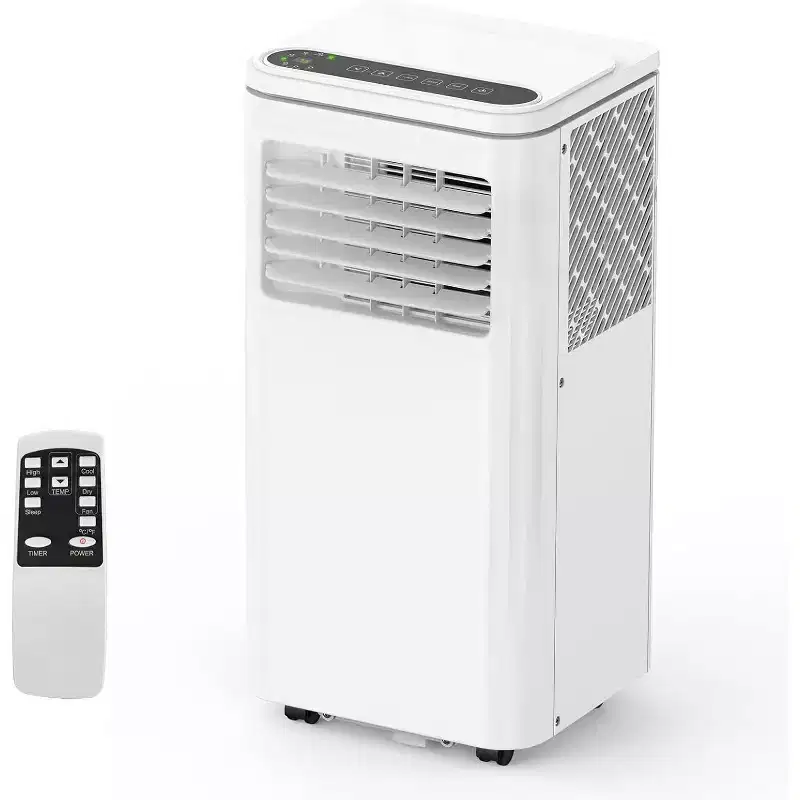 8000 BTU Portable Air Conditioner, 3-in-1 Portable AC Unit with Cooling, Dehumidifier & Fan Modes for Rooms up to 350 sq.ft