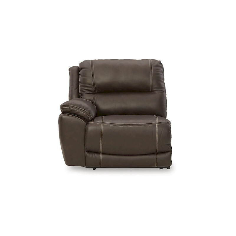 Signature Design by Ashley Dunleith Brown 5-Piece Power Reclining Sectional - 123W x 123D x 43H
