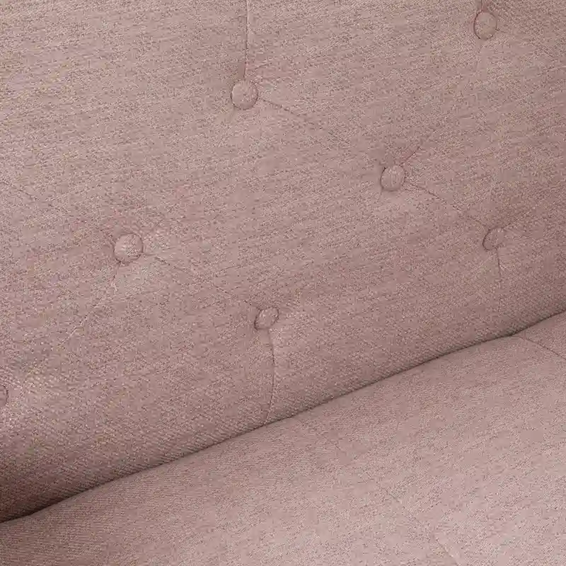 Jalon Mid-century Modern Tufted Fabric Sofa by Christopher Knight Home