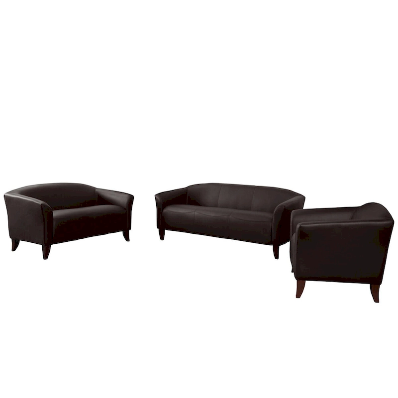 Reception Set with Wood Feet - 33.5 - 72.75W x 29 - 31D x 29H - 33.5 - 72.75W x 29 - 31D x 29H
