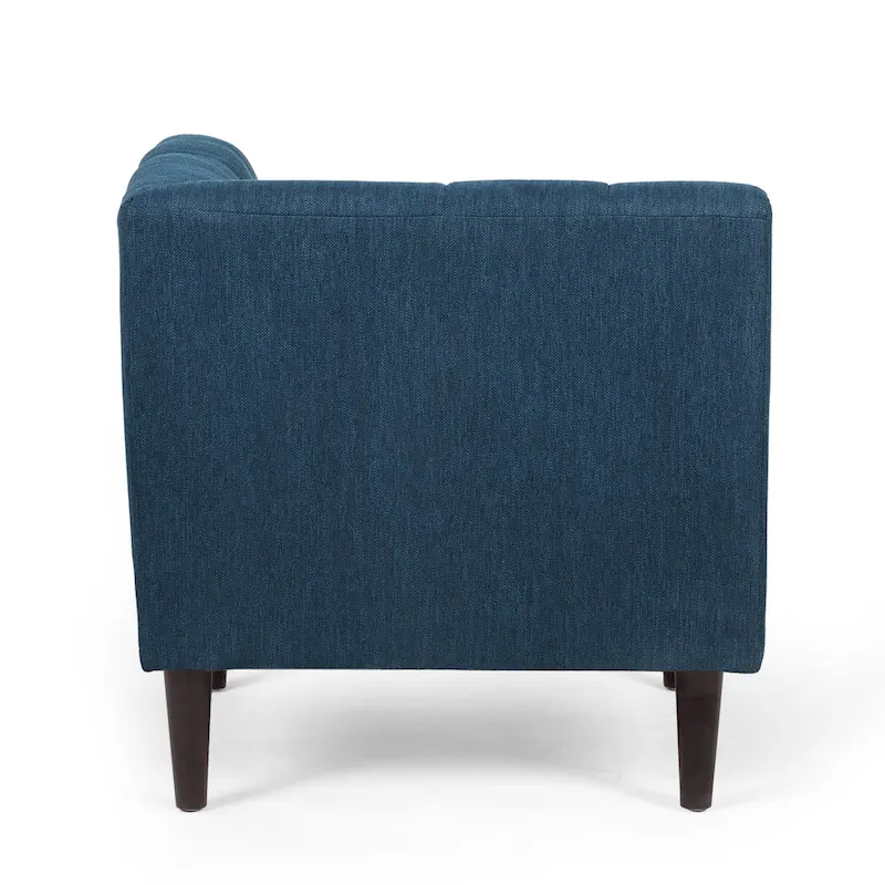 Clermont Mid-century Tufted Sectional Sofa by Christopher Knight Home - 114.00 L x 114.00 W x 30.75 H