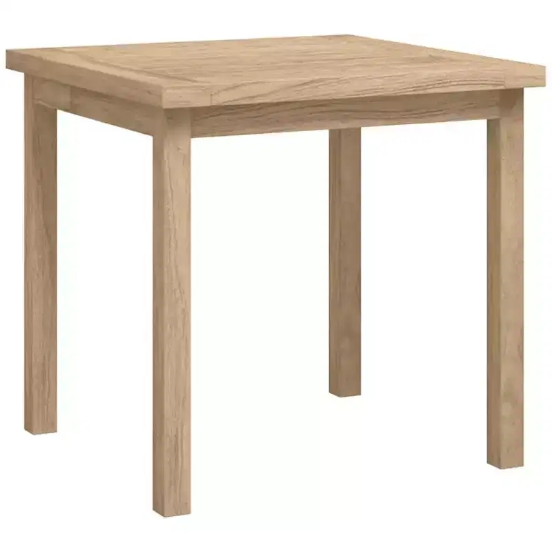 vidaXL Side Table 17.7x17.7x17.7 Solid Wood Teak