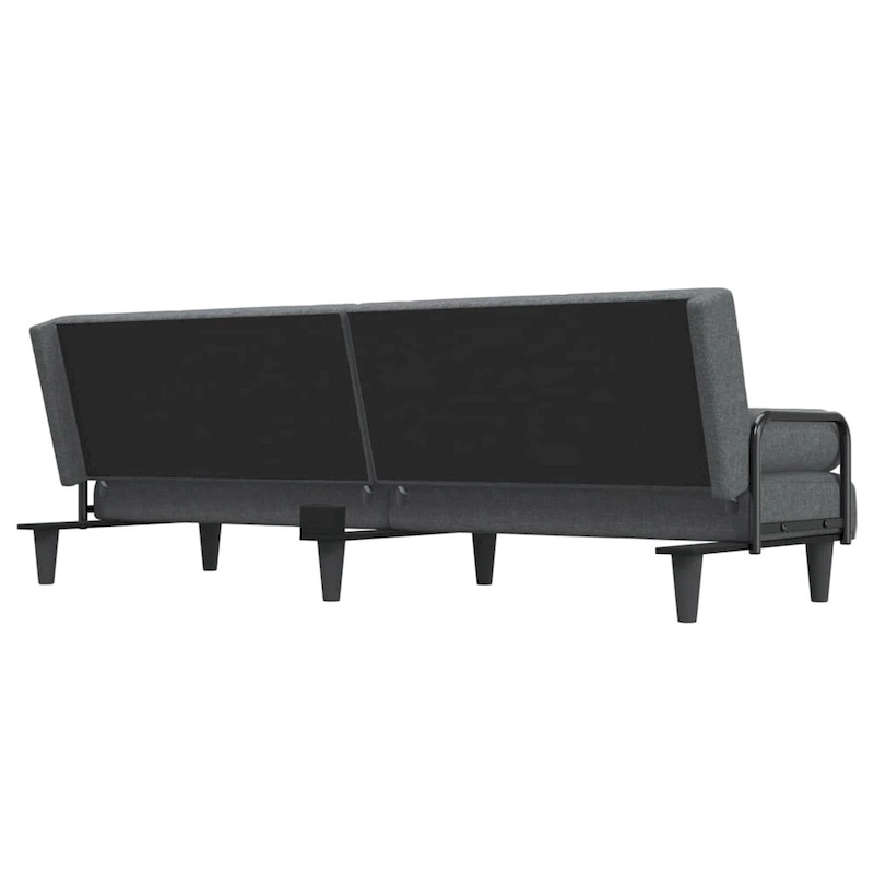 vidaXL Sleeper Sofa with Armrests Sofa Couch Recliner Chair Loveseat Fabric - 80.7 x 35 x 27.6