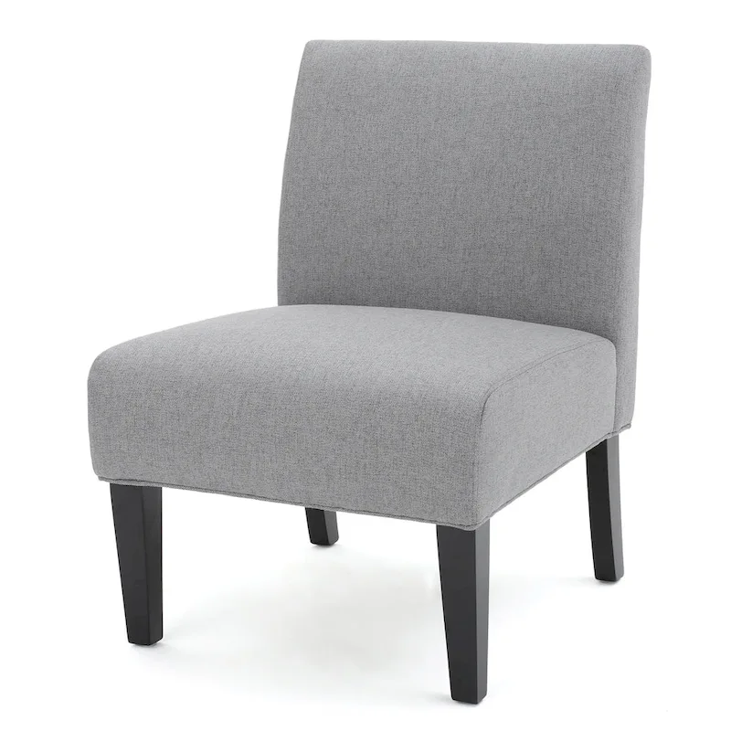 Christopher Knight Home Kassi Modern Fabric Slipper Chair - 22.50 L x 29.50 W x 32.00 H