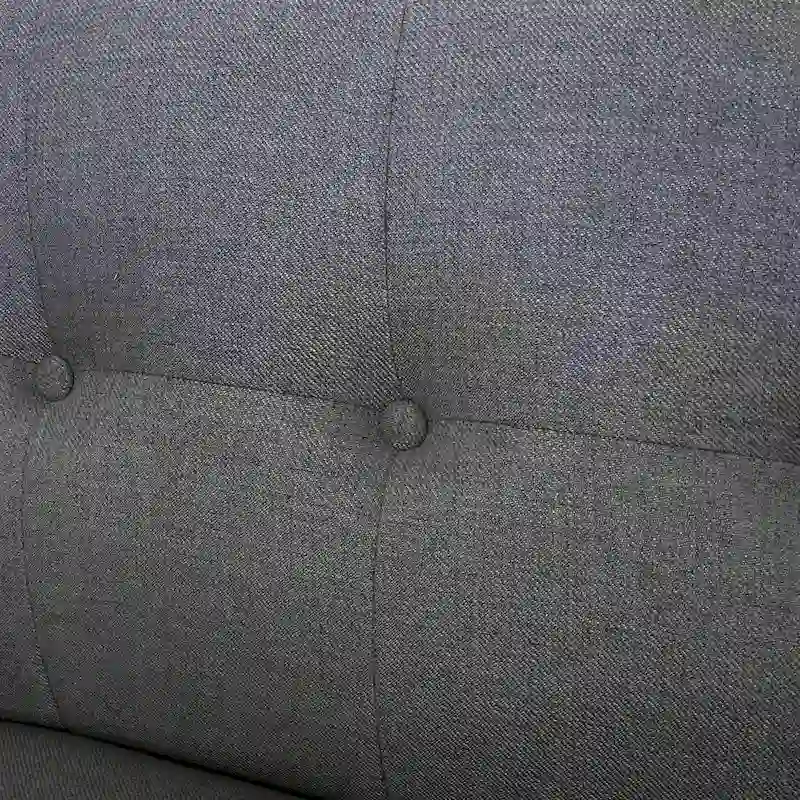 Josephine Mid-century Modern Tufted Fabric Upholstered Sofa by Christopher Knight Home