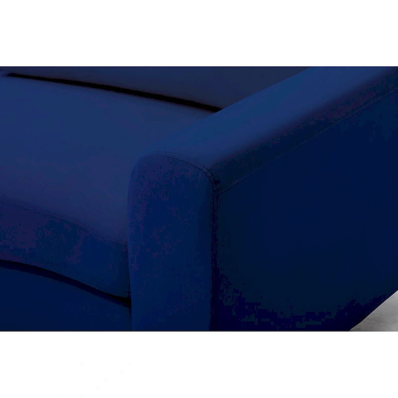 136 Velvet Semicircle couch Modular Curve Sectional Sofa