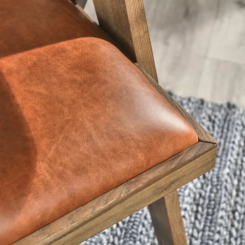 Classic Home Dolton Top Grain Leather Arm Chair