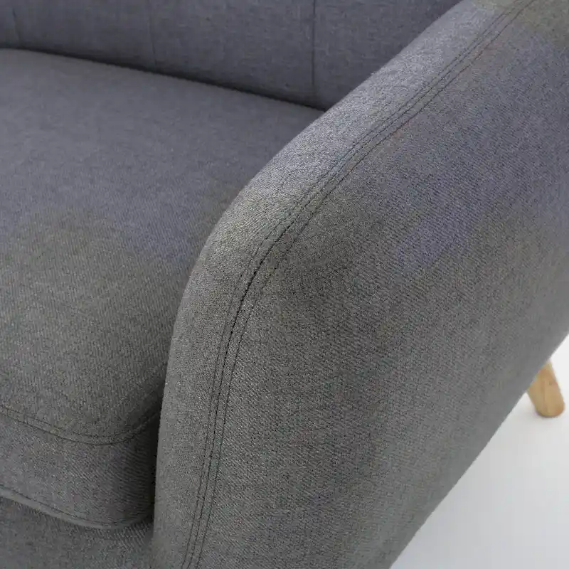 Josephine Mid-century Modern Tufted Fabric Upholstered Sofa by Christopher Knight Home