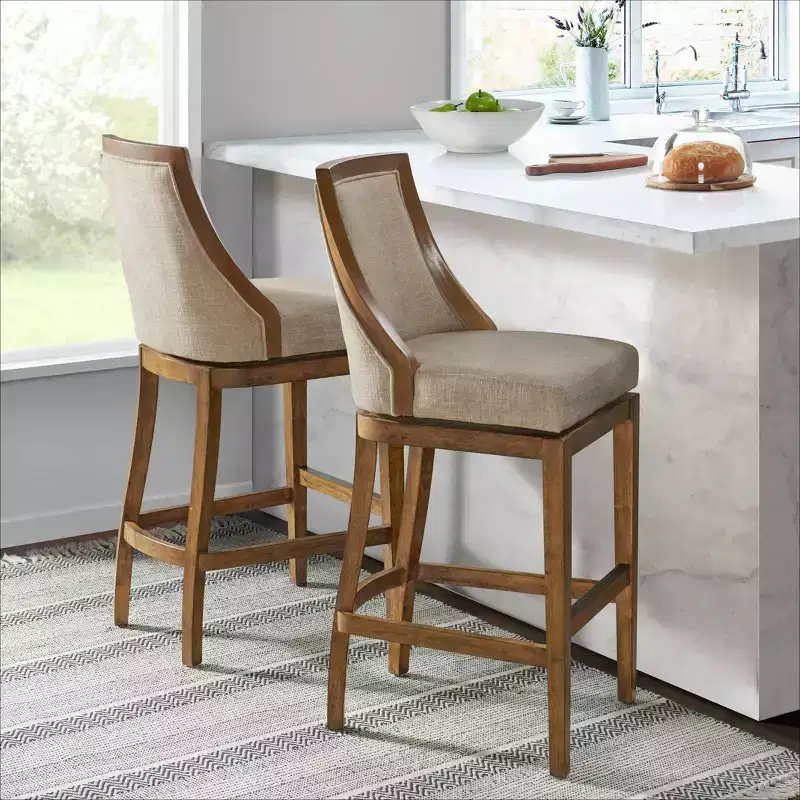 Ellie Bar Height Stools with Back