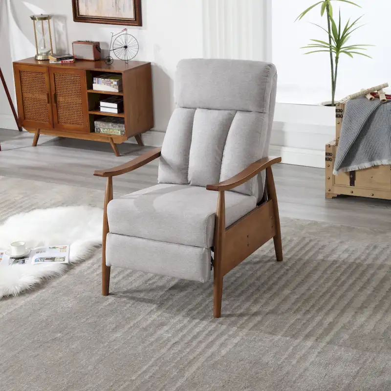 Wood Frame Armchair
