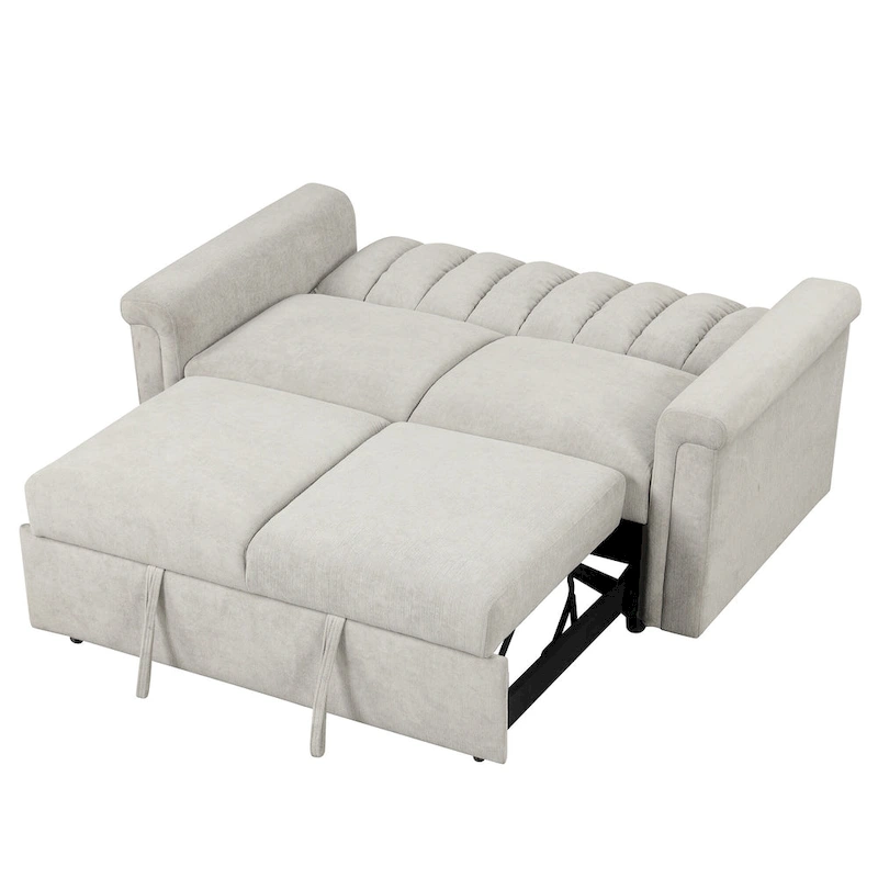 Convertible Soft Cushion Sofa Pull Bed