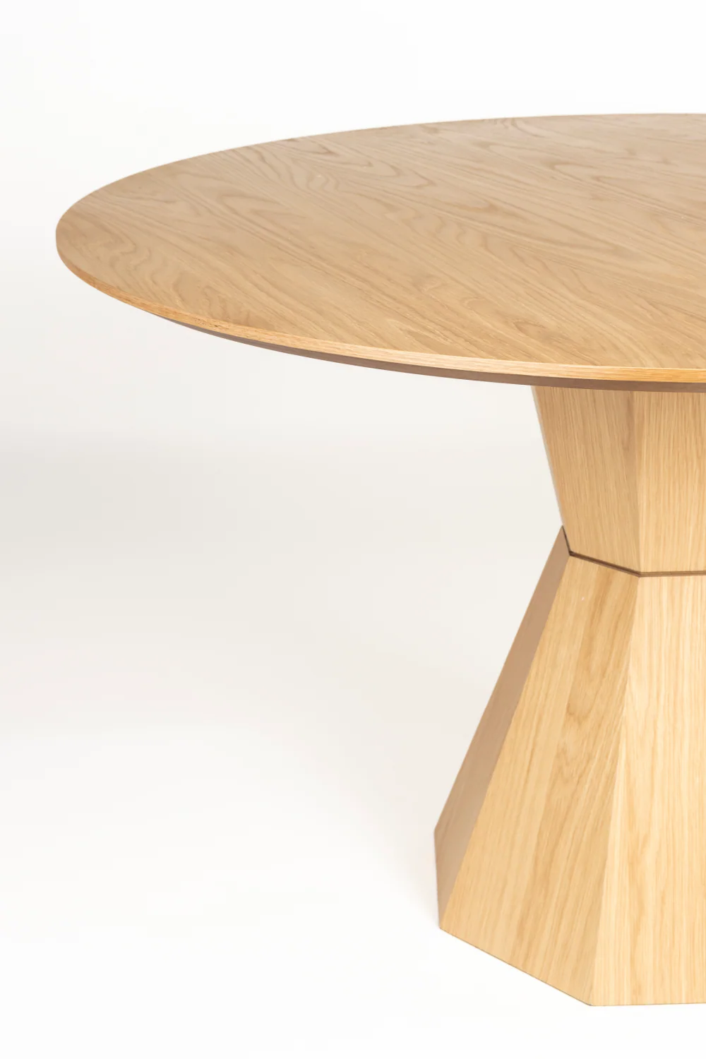 Natural Oak Dining Table