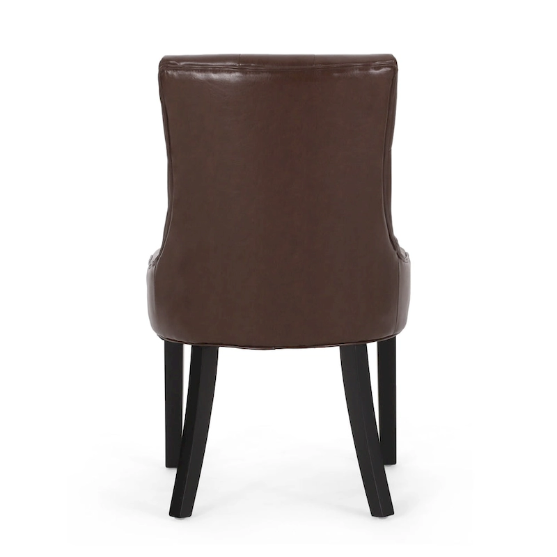 Cheney Tufted Dining Chairs (Set of 6) by Christopher Knight Home