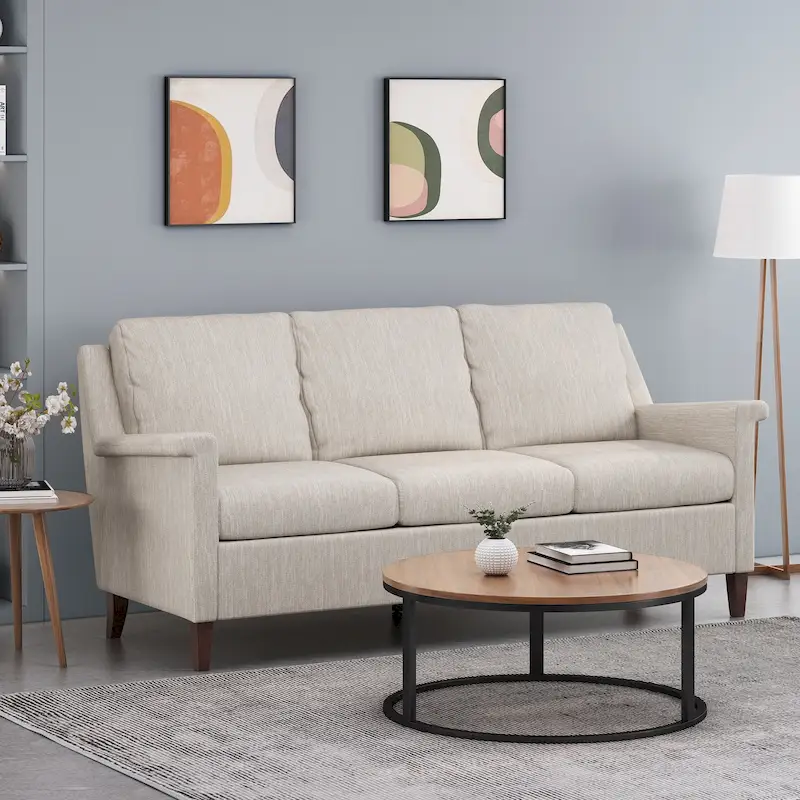 Dupont Modern 3-seat Fabric Sofa by Christopher Knight Home