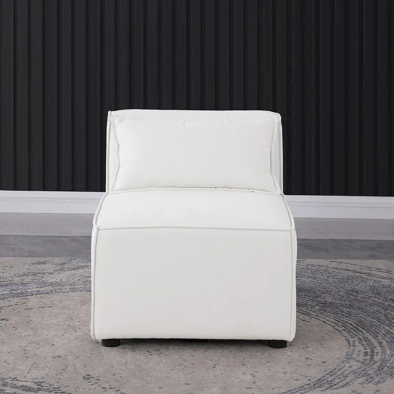 Free Combination Chenille Upholstered Modular Sectional Sofa