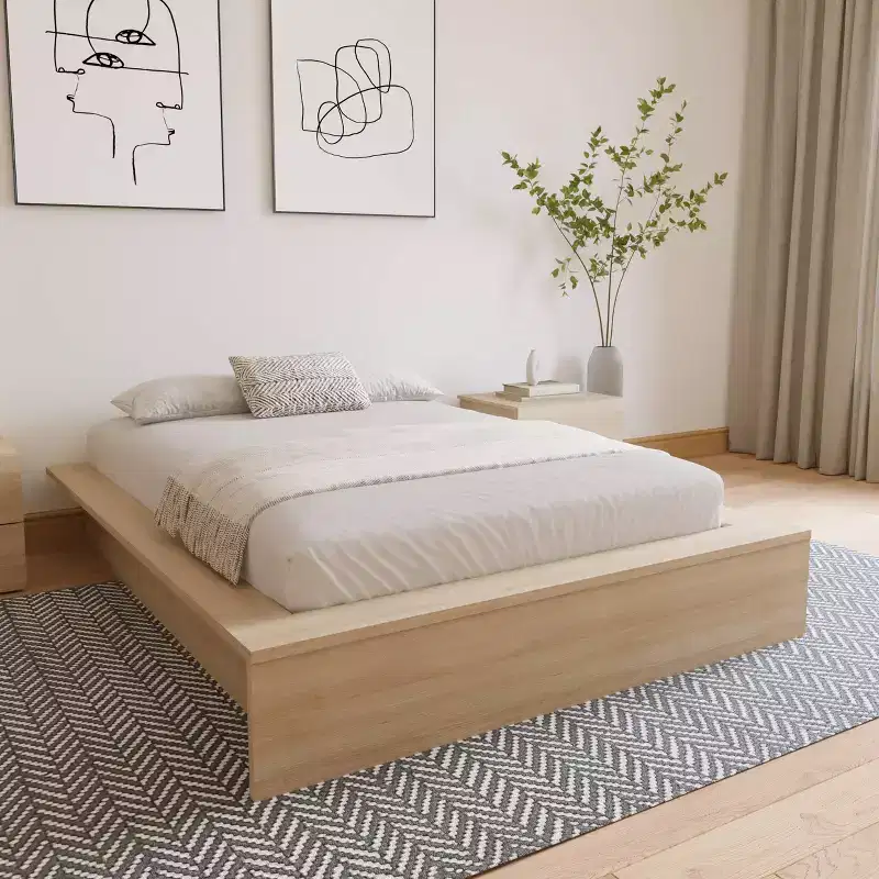 Queen Platform Bed