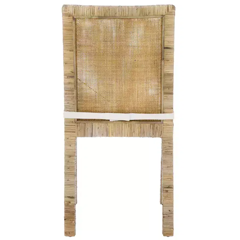 Tojo Cane Dining Chair W/ Cushion (Set of 2) - DCH6502 - Safavieh
