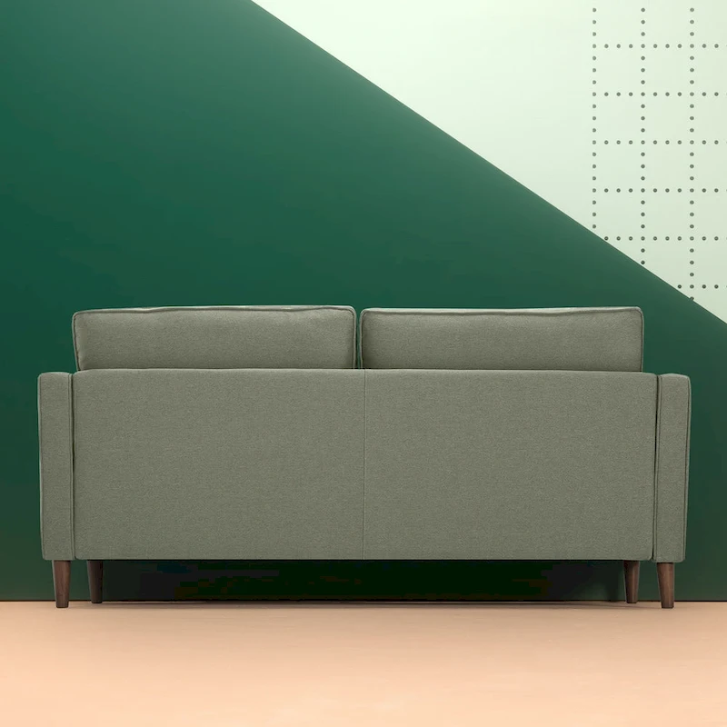 Priage by ZINUS Pear Green Button Tufted Sofa