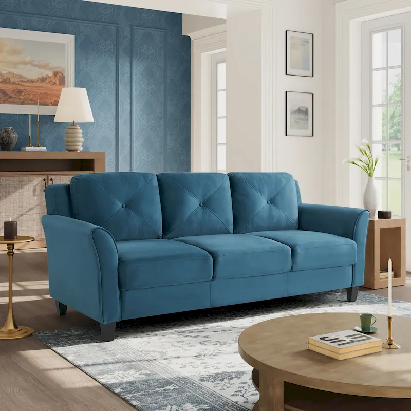 iLounge Harvard Microfiber Sofa