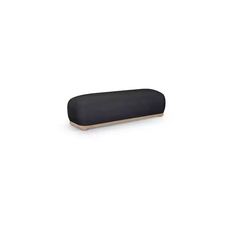 Calum Chenille Fabric Bench