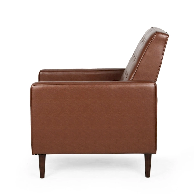 Mervynn Mid-century Button Tufted Recliners (Set of 2) by Christopher Knight Home