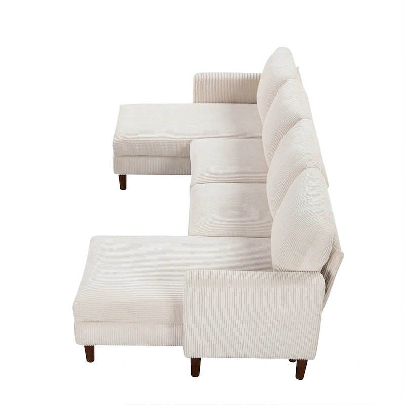 103W U-shaped Cushion Combination Sofa,