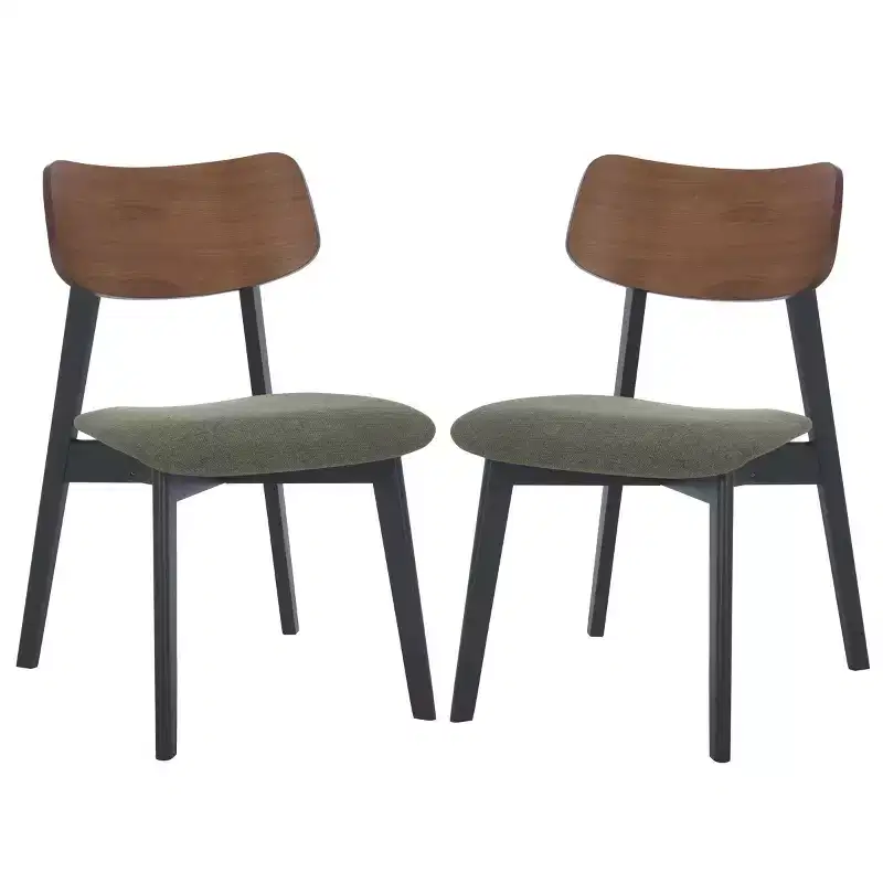 Divya Wood Dining Chair (Set of 2) - SFV6710 - Safavieh Couture