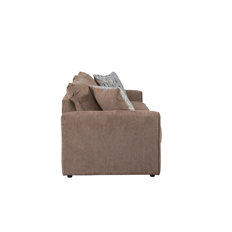 American Furniture Classics Delilah Model 8-040M-A441V2 Sleeper Sofa with 2 Throw Pillows