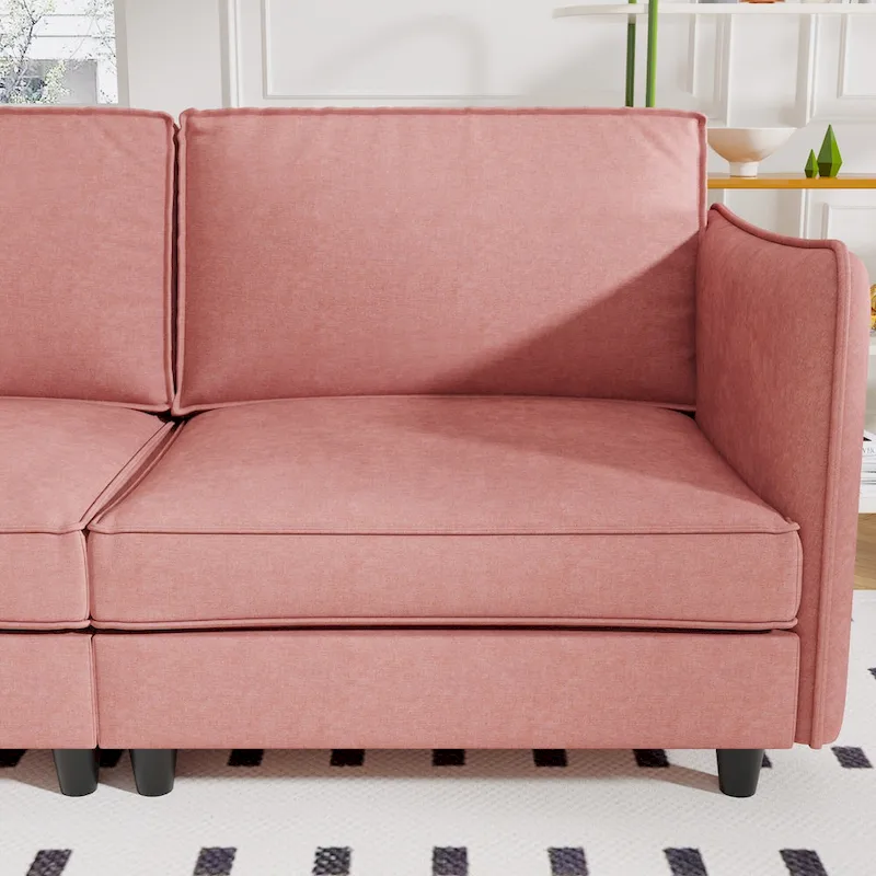 Christopher Knight Home - Hadley 74.27 Loveseat Sofa with Mid-Century Modern Design