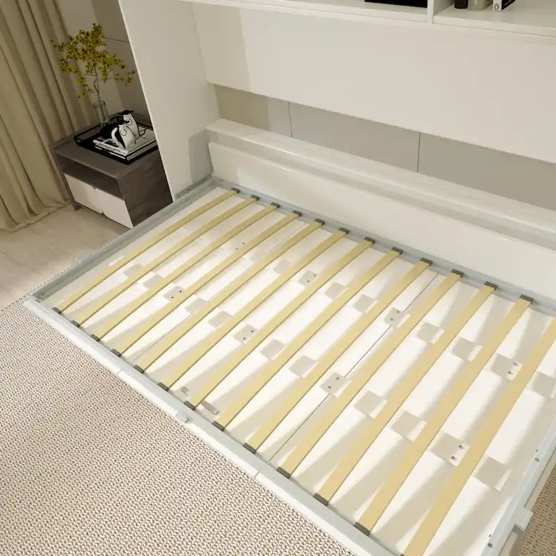 Mordern Design Twin Size Horizontal Murphy Bed