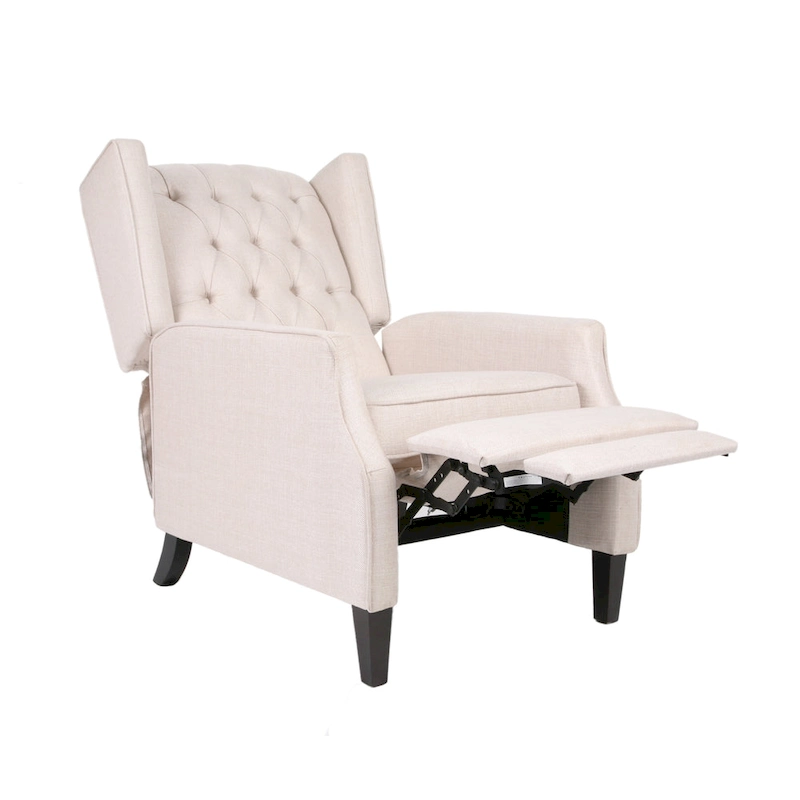 Keating Traditional Wingback Recliner by Christopher Knight Home