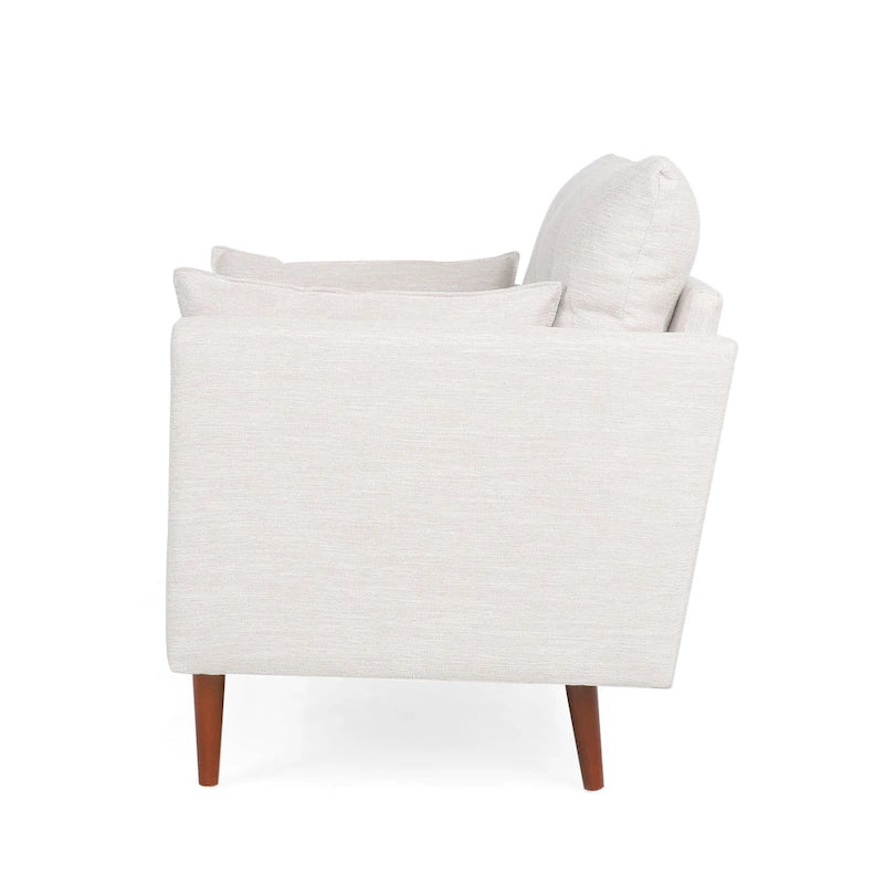 Symonds Tufted Club Chair with Accent Pillows by Christopher Knight Home