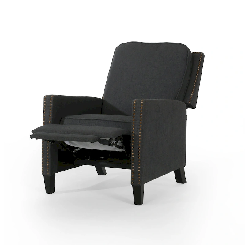 Cecelia Traditional Fabric Pushback Recliner by Christopher Knight Home