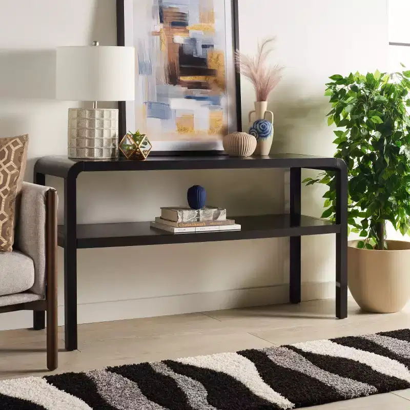 Omara 2 Tier Console Table - CNS1500 -Safavieh
