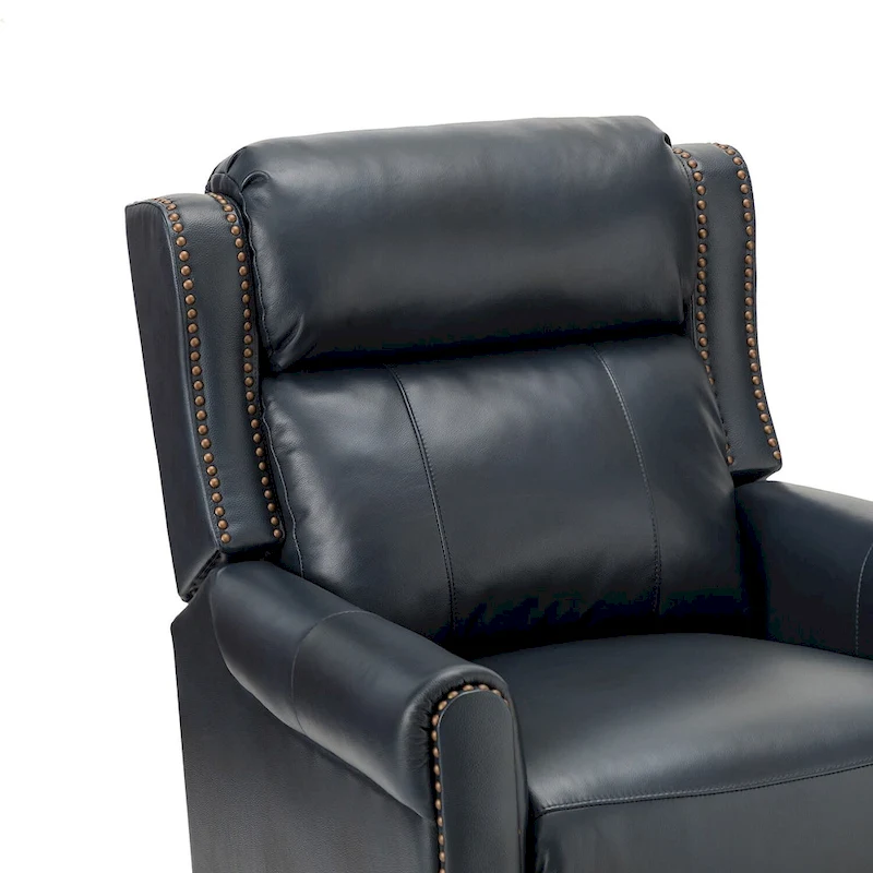 Felisa 32.48 Wide Genuine Leather Manual Recline Set of 2