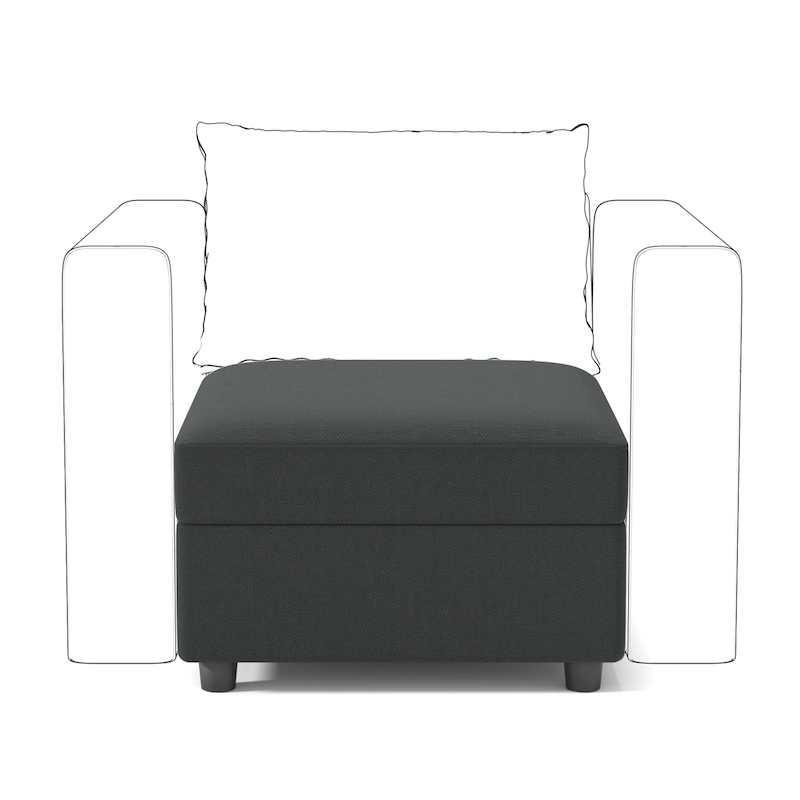 Modular Sofa Modern Sectional Storage Sofa Couch with Free Splicing for Living Room Furniture Set