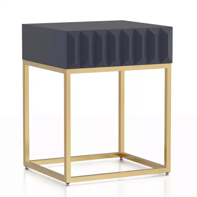 Cilker 1 Drawer Side Table - miBasics