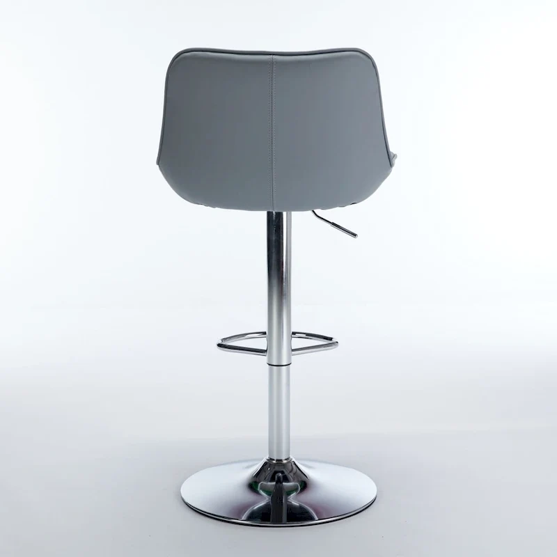 Swivel Bar Stools Set of 2, Tall Bar Stool Chairs with with Back, Kitchen Island Chairs with Upholstered Counter