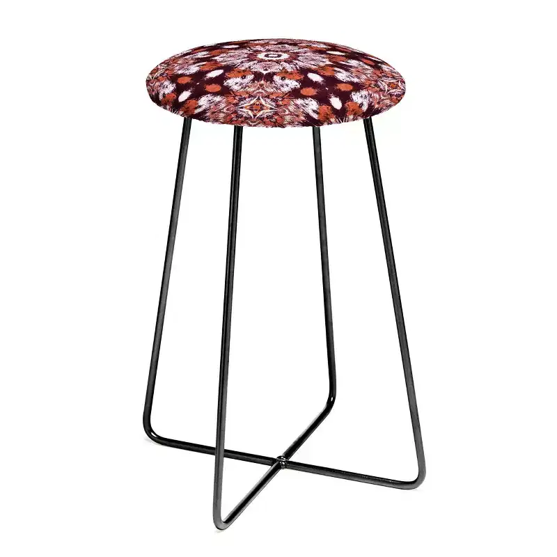 Marta Barragan Camarasa Bohemian Style Mosaic Counter Stool - Deny Designs