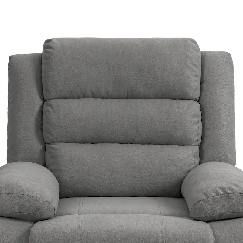 Classic and Traditional Manual Recliner Chair Single Sofa