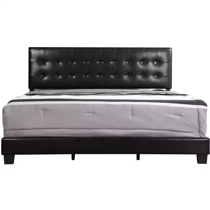 Passion Furniture Caldwell Queen Panel Bed