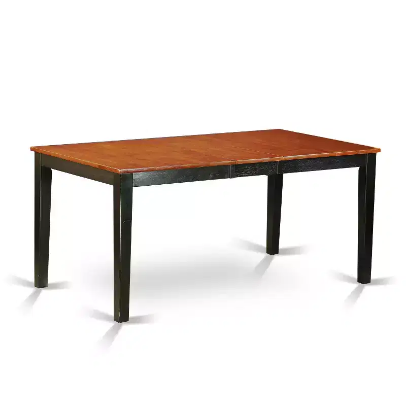 HomeStock Dining Table Set for 4-6 with Butterfly Leaf & Chairs Kitchen Dining Room
