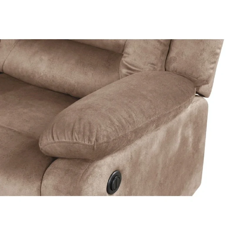 3Pc Power Reclining Sofa Couch Set, Modern Living Room Set